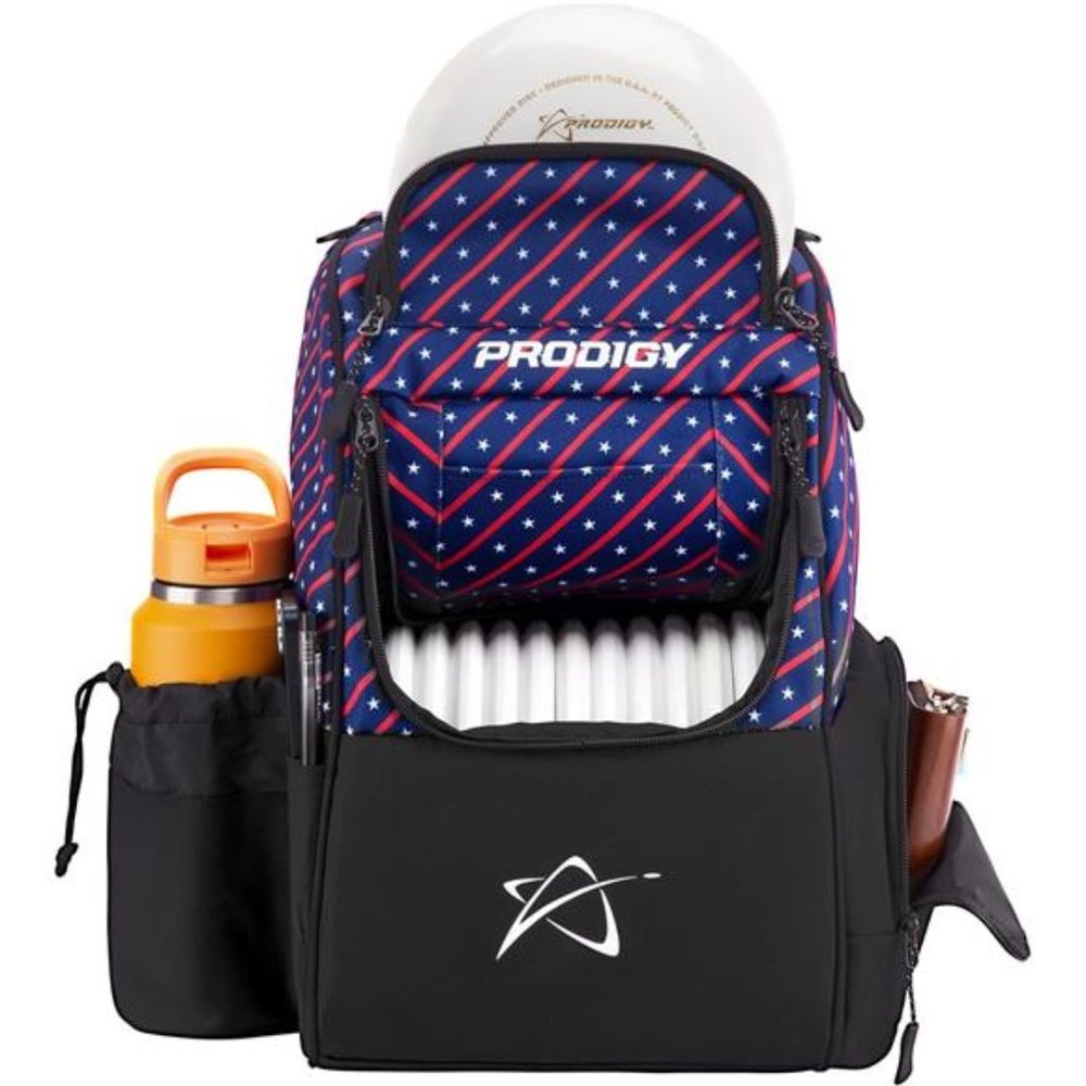 Ascent Disc Golf Backpack | Beginner Frisbee Disc Golf Bag w/ 18+ Disc Capacity